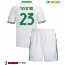 Otroške Nogometnih dresov AS Roma Gianluca Mancini #23 Tretji 2025-26 Kratki rokavi (+ hlače)